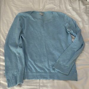 J. Crew Sky Blue Women's Crew Neck Sweater